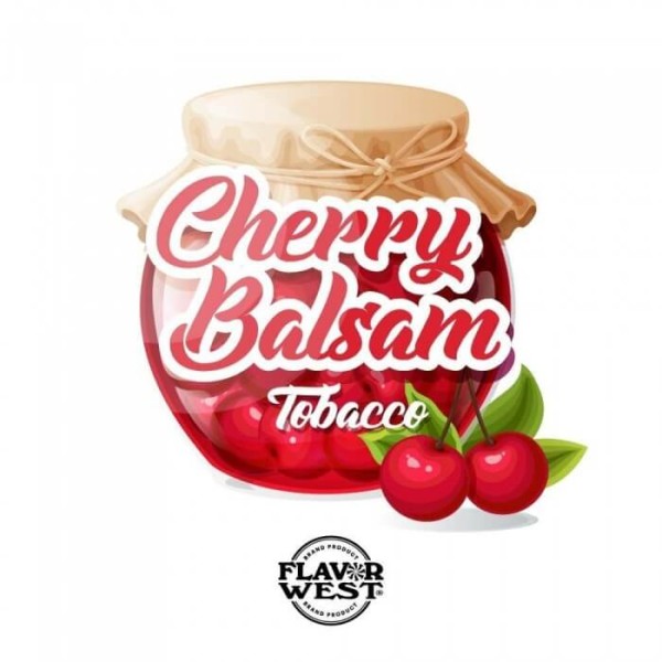 Flavor West Cherry Balsam Tobacco (Rebottled) 10ml Flavor - Χονδρική
